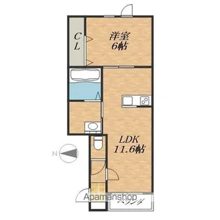 KRM【1階】の間取り