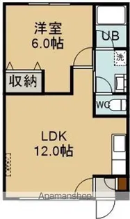 アーバンパレス762【305号室】の間取り