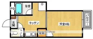 ラーレンティア【1階】の間取り