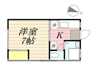 宮ハイツ【1階】の間取り