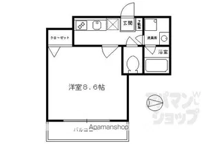 SUMIKA六角高倉【9階】の間取り