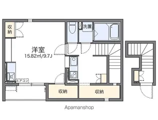 レオネクストイースト 1【2階】の間取り