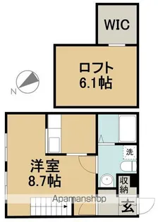 プリマグランデ須ケ口壱番館【1階】の間取り