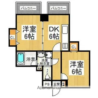 CITY SPIRE難波プレミア【3階】の間取り