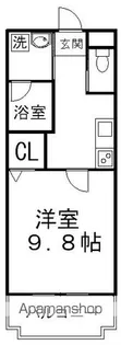 IRIS RESIDENCE 稲川【2階】の間取り