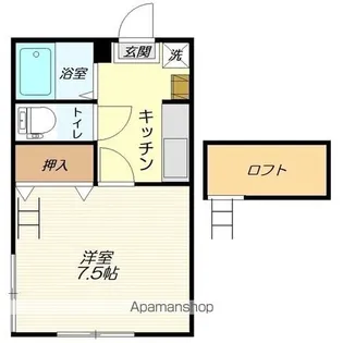 クレールⅡ【21号室】の間取り