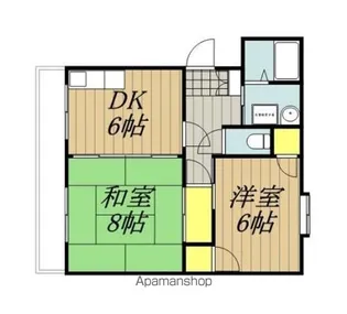グリーンヒルズⅡ【103号室】の間取り