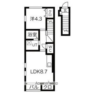 LAUNCH BOX【2階】の間取り