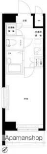 ルーブル西五反田弐番館【8階】の間取り