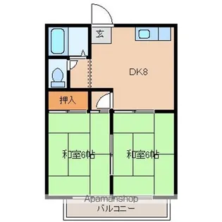 MTレジデンス【1階】の間取り