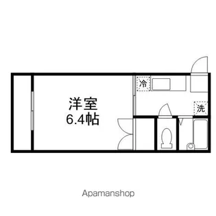 コーポパロス【2階】の間取り