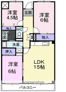 せせらぎ【2階】の間取り