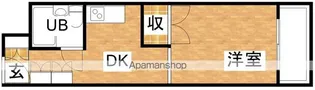 東三国グランドハイツ北【10階】の間取り