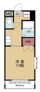ヴァンベール【303号室】の間取り