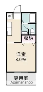 サンパークCERA B棟【1階】の間取り