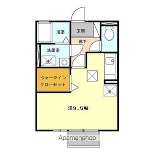 フォレストコート【1階】の間取り