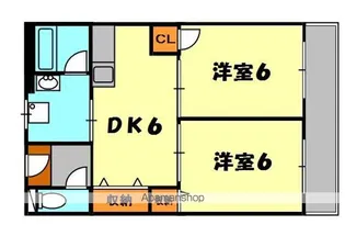 マジェスティック21【3階】の間取り