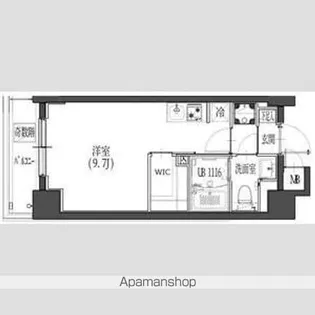 SーRESIDENCE東日暮里【2階】の間取り