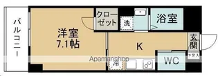 アーバンハイツ東八番丁【215号室】の間取り