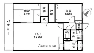 サンモール壱番館【3階】の間取り