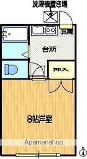 山形県米沢市城西3丁目【アパート】の間取り
