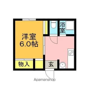 泰平ビル【203号室】の間取り