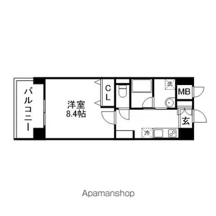フォレシス下中野【5階】の間取り
