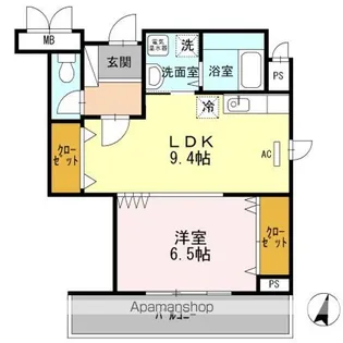 Perla【2階】の間取り