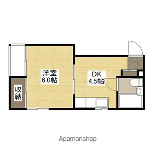 福島ビル【3階】の間取り