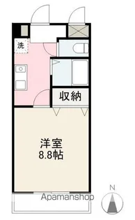 LIEBE T&M【203号室】の間取り