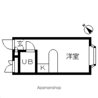 ベルピア・東大宮第6ー1【1階】の間取り