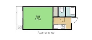 丸和コーポ【201号室】の間取り