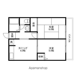 スペース・アビテ【108号室】の間取り