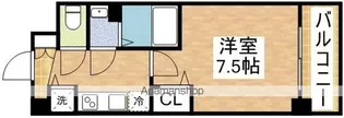 ディームス江坂【10階】の間取り