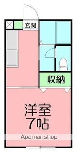 シャレオ湘南A【2階】の間取り