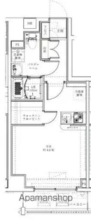 GENOVIA森下Ⅱ【602号室】の間取り