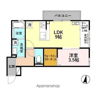 エスポワール【2階】の間取り