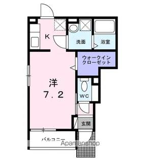 K.clover【1階】の間取り