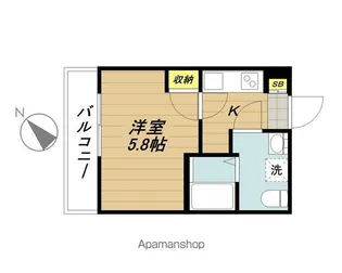 ベルクラシック【3階】の間取り
