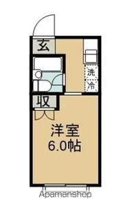 ひまわり名和【207号室】の間取り