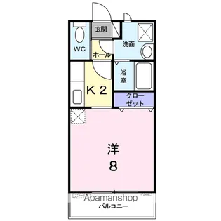 ベルオーブ【2階】の間取り