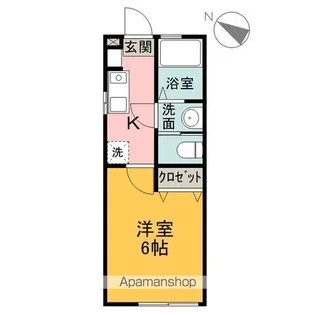 フラットONE【1階】の間取り