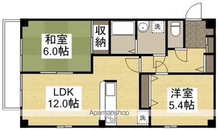 カンフォタブル【2階】の間取り