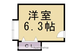 あさひ接骨院ビル【3F東南号室】の間取り