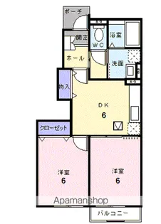 コニファーヒルⅡ【1階】の間取り
