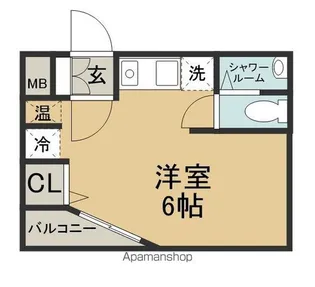 エレガンス宮町【2階】の間取り