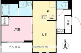 GATO大崎【101号室号室】の間取り