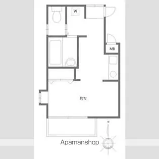 メゾンホワイト【2階】の間取り