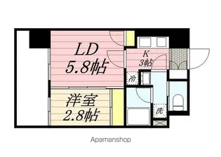 レジデンシャルヒルズデュオプレイス【12階】の間取り