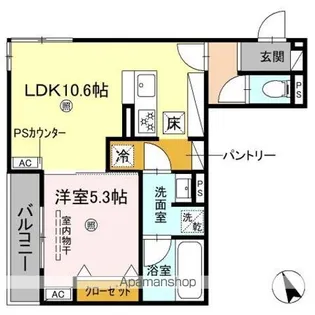 Chainon【1階】の間取り